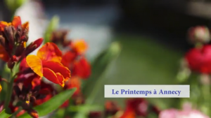 Video Le printemps à Annecy