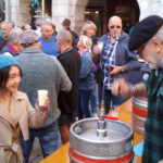 Une boisson typique : la chèvre, lors du Retour des Alpages