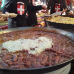 Les diots au vin blanc lors du Retour des Alpages