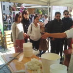 La fabrication du fromage lors du Retour des Alpages