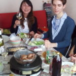 Très bonne ambiance lors de cette raclette