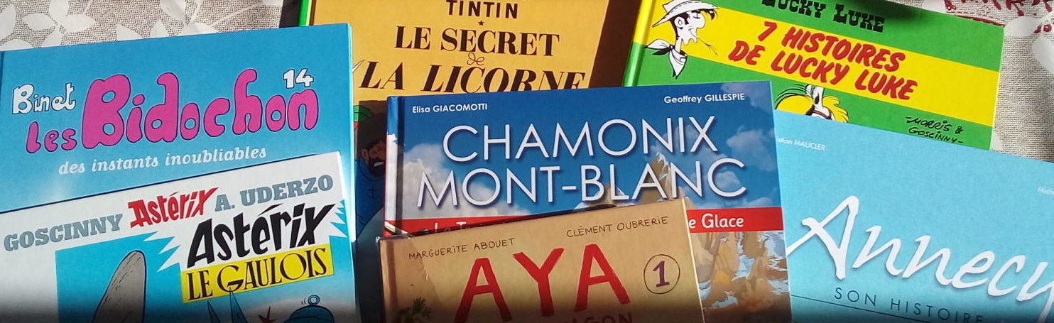 Des BD que vous pouvez emprunter au CILFA