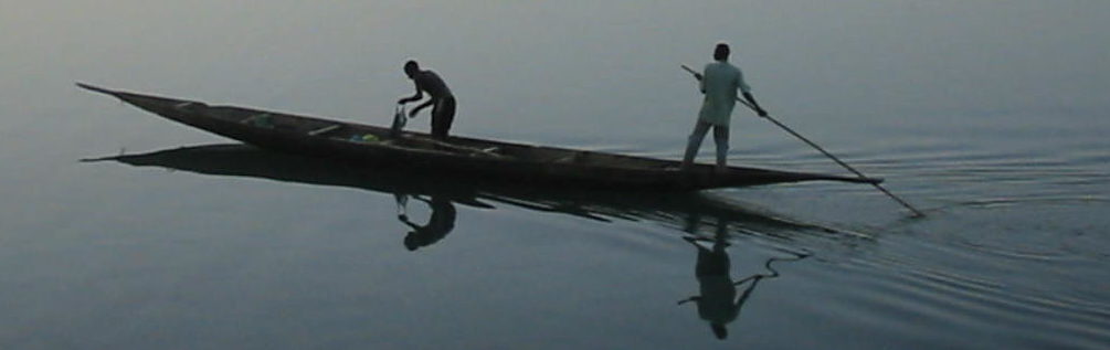Le fleuve Niger en Afrique de l'ouest