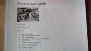 Les ingrédients officiels