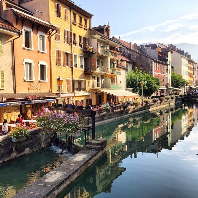 La vieille ville d'Annecy
