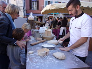 Démonstration du boulanger