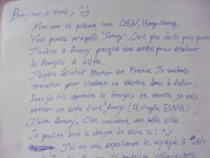 Les étudiants ont bien fait leurs devoirs ;)
