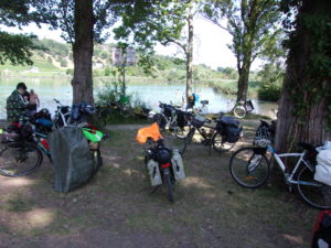 Pause au lac St André