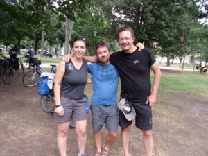 La première Julie, Fabien et Frédéric