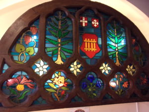 Vitraux dans le musée de Thônes